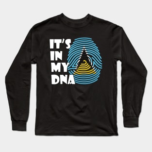 st lucia Long Sleeve T-Shirt